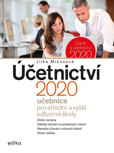Kniha Účetnictví 2020, učebnice pro SŠ a VOŠ - Jitka Mrkosová