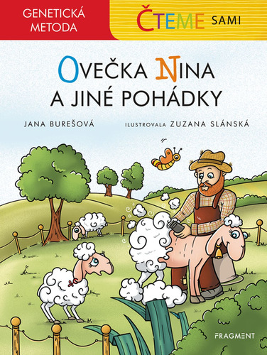 Čteme sami – genetická metoda - Ovečka Nina a jiné pohádky - Jana Burešová
