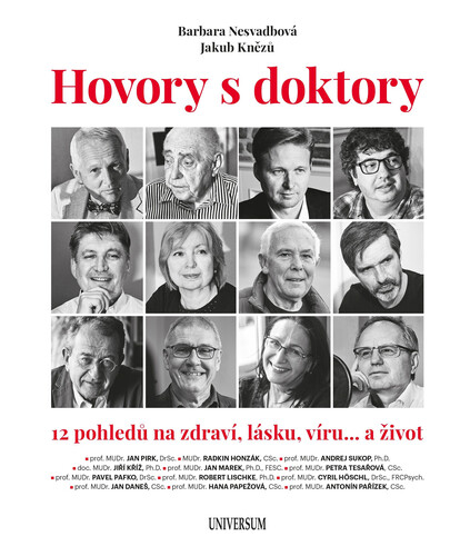 Kniha Hovory s doktory - Bára Nesvadbová,Jakub Knězů