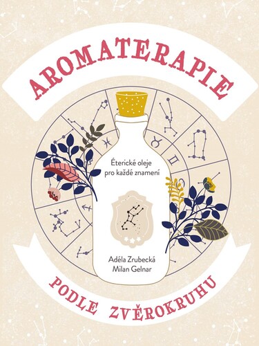 Kniha Aromaterapie podle zvěrokruhu - Adéla Zrubecká,Milan Gelnar