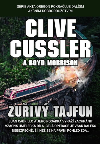 Kniha Zuřivý tajfun - Clive Cussler a Boyd Morrison
