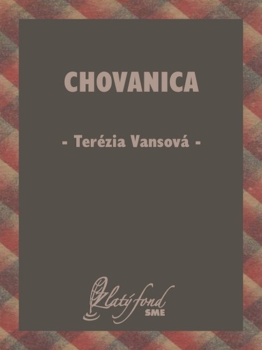 Kniha Chovanica - Terézia Vansová