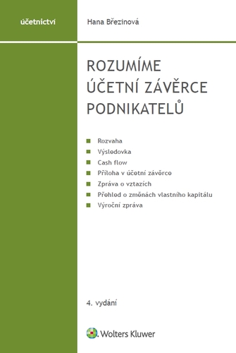 Kniha Rozumíme účetní závěrce podnikatelů - 4. vydání - Hana Březinová