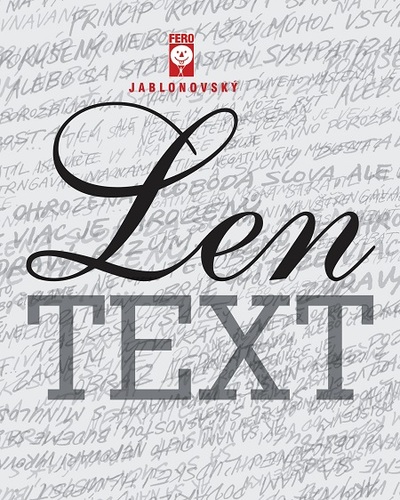 Kniha Len TEXT - Fero Jablonovský