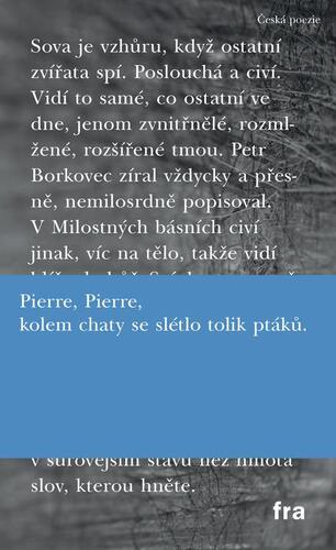 Kniha Milostné básně - Petr Borkovec