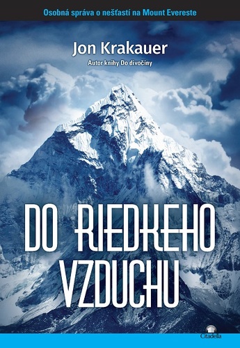 Kniha Do riedkeho vzduchu - Jon Krakauer