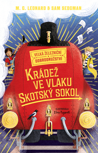Krádež ve vlaku Skotský sokol - M. G. Leonard,Sam Sedgman