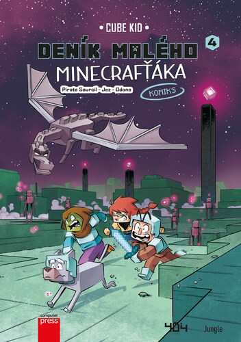 Kniha Deník malého Minecrafťáka: komiks 4 - Cube Kid