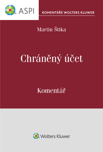 Kniha Chráněný účet (č. 38/2021 Sb.) - Martin Štika