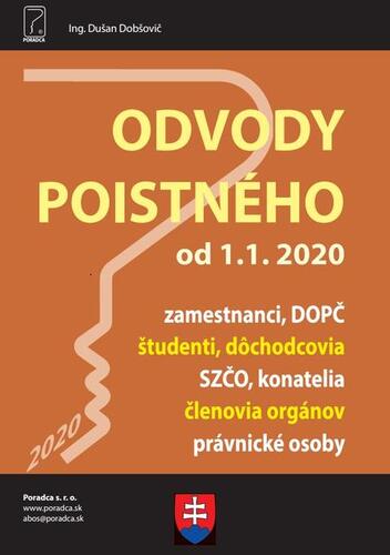 Kniha Odvody poistného (od 1.1.2020) - Dušan Dobšovič