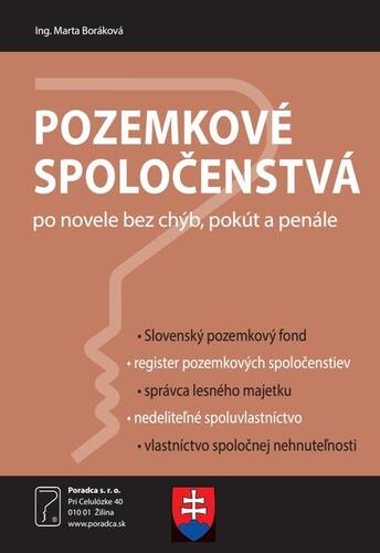 Kniha Pozemkové spoločenstvá po novele bez chýb, pokút a penále - Marta Boráková