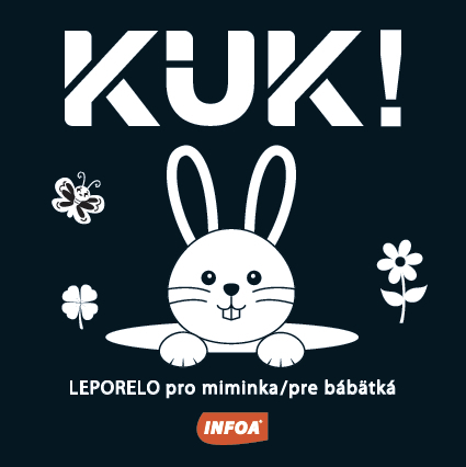 Kniha Leporelo pre bábätká - KUK!