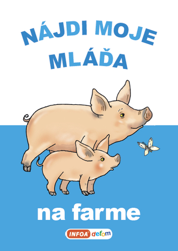Kniha Nájdi moje mláďa - na farme