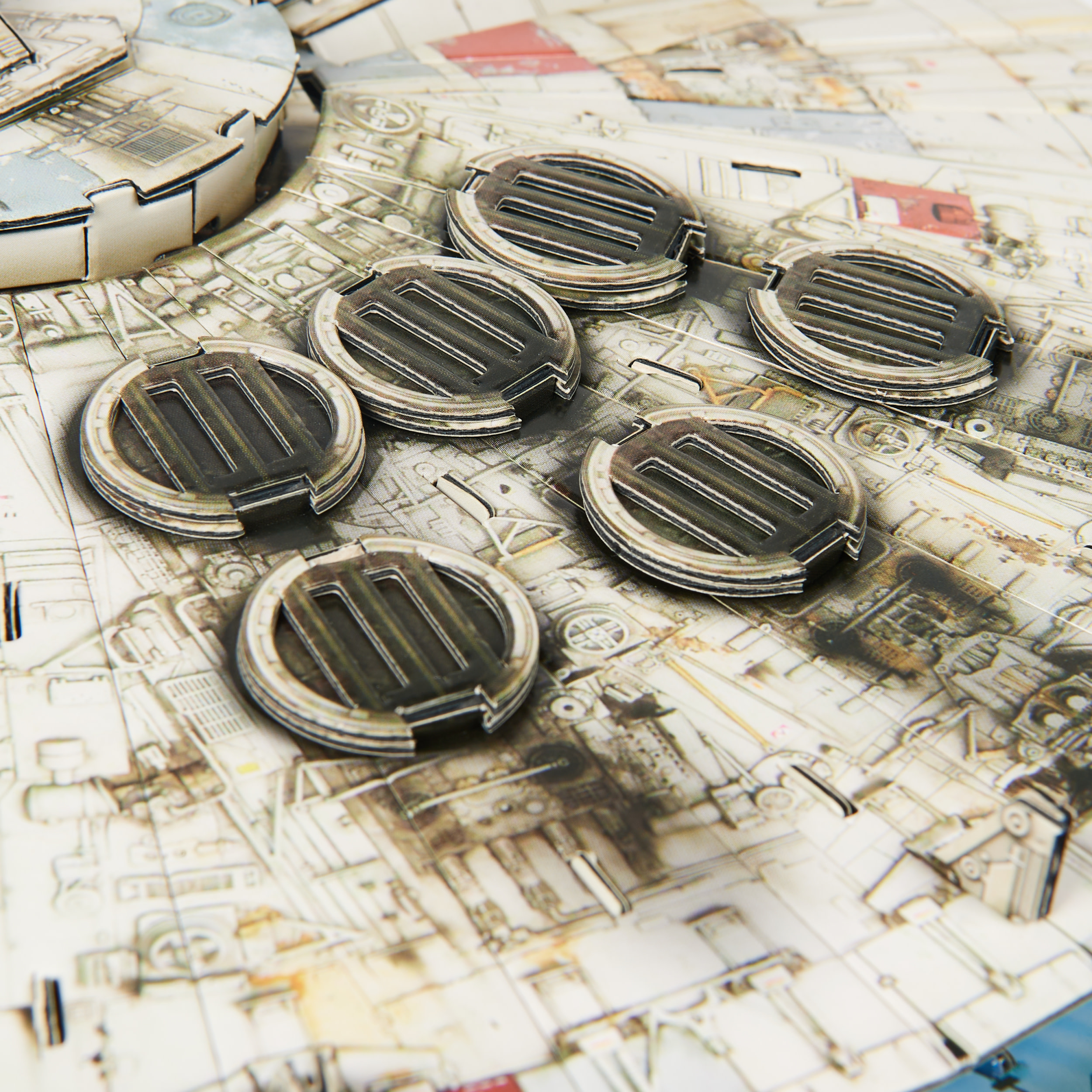 4D puzzle Star Wars: Loď Millenium Falcon