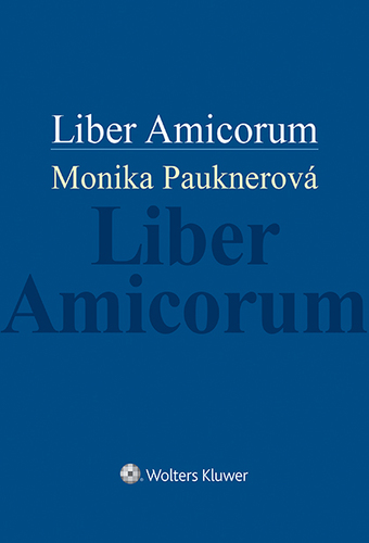 Liber Amicorum - Monika Pauknerová