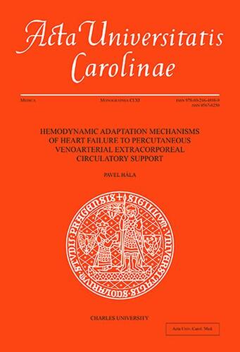 Kniha Hemodynamic Adaptation Mechanisms of Heart Failure to Percutaneous Venoarterial Extracorporeal Circulatory Support - Pavel Hála