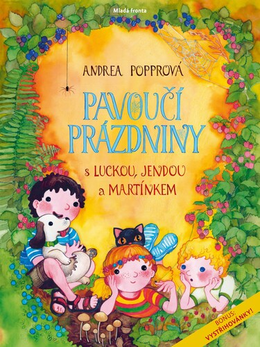 Kniha Pavoučí prázdniny - Andrea Popprová