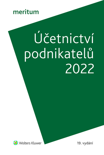 Kniha meritum Účetnictví podnikatelů 2022 - Kolektív autorov