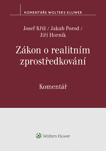 Kniha Zákon o realitním zprostředkování (č. 39/2020 Sb.). Komentář - Kolektív autorov