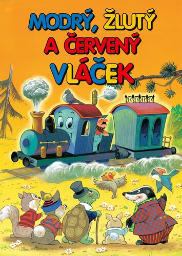 Kniha Modrý, žlutý a červený vláček - McAllister Hayden