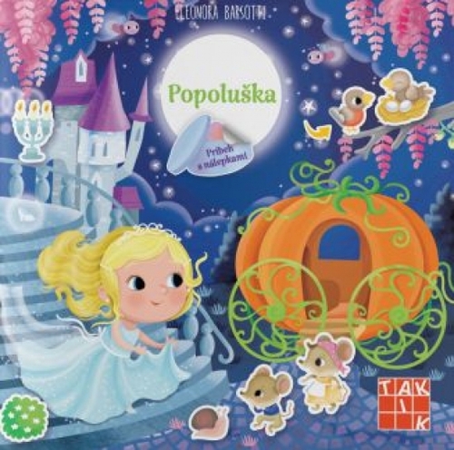 Kniha Popoluška - príbeh s nálepkami