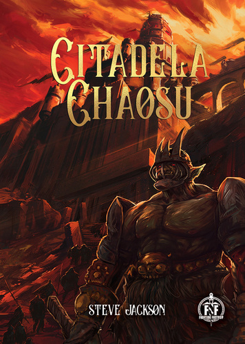 Kniha Citadela chaosu (gamebook)