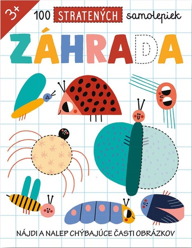 Kniha Záhrada - 100 stratených samolepiek