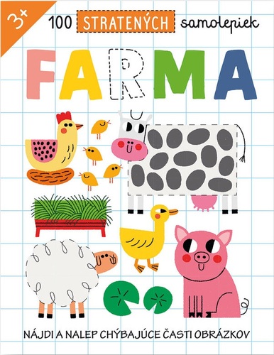 Kniha 100 stratených samolepiek - Farma