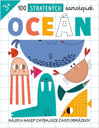Kniha Oceán - 100 stratených samolepiek