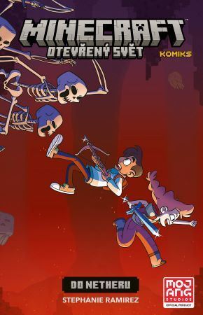 Kniha Minecraft komiks: Otevřený svět - Do Netheru