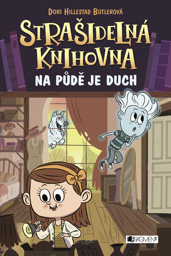 Kniha Strašidelná knihovna - Na půdě je duch - Dori Butlerová Hillestad