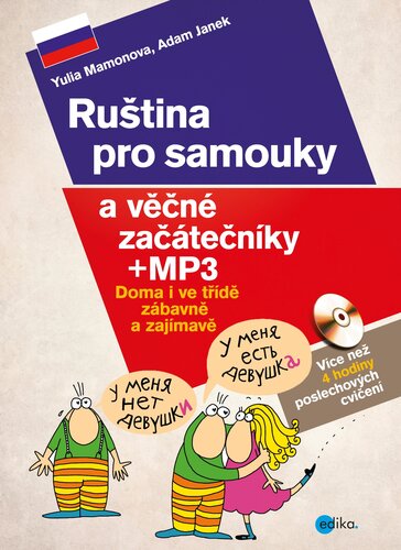 Kniha Ruština pro samouky a věčné začátečníky + MP3 - Adam Janek,Yulia Mamonova