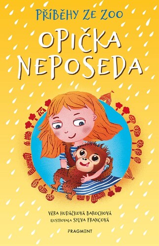 Kniha Příběhy ze zoo - Opička neposeda - Věra Hudáčková Barochová