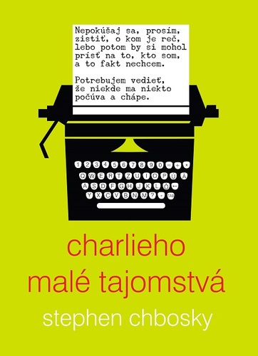 Kniha Charlieho malé tajomstvá - Stephen Chbosky