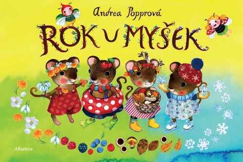 Kniha Rok u myšek - Andrea Popprová