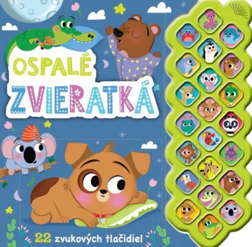 Ospalé zvieratká - zvuková knižka 22 zvukov - Daisy Edwards