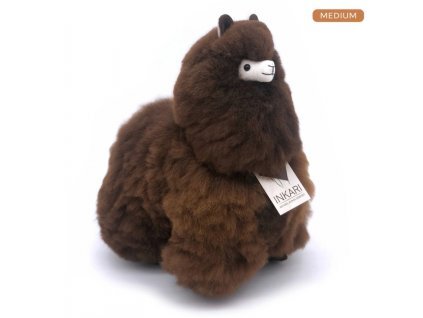 Plyšová hračka Alpaca MEDIUM – CHOCOCREAM