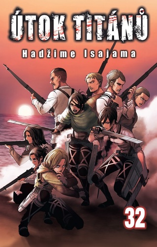 Kniha Útok titánů 32