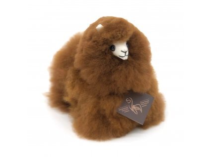 Plyšová hračka Alpaca MINI – WALNUT