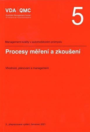 VDA 5 - Procesy měření a zkoušení