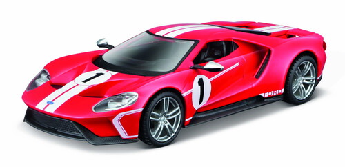 Bburago 1:32 Ford GT 2018 No.1 Heritage Edition
