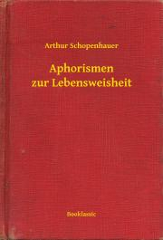 Kniha Aphorismen zur Lebensweisheit - Arthur Schopenhauer