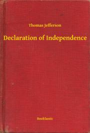 Kniha Declaration of Independence - Jefferson Thomas