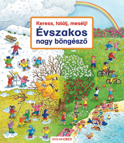Kniha Keress, találj, mesélj! Évszakos nagy böngésző - Susanne Gernhäuser