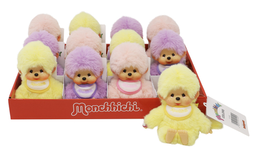 Kniha MONCHHICHI Mončiči Beans & Colors 14 cm