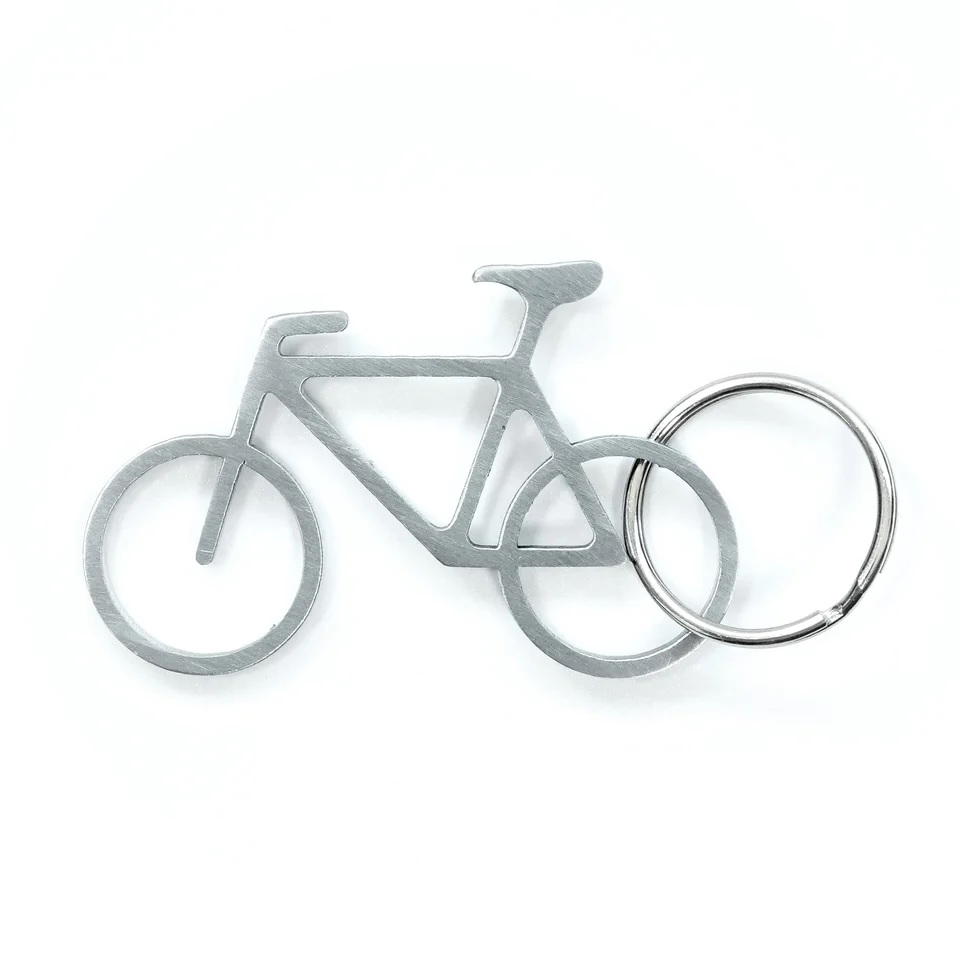Kikkerland Kľúčenka otvárač na fľaše Bicykel