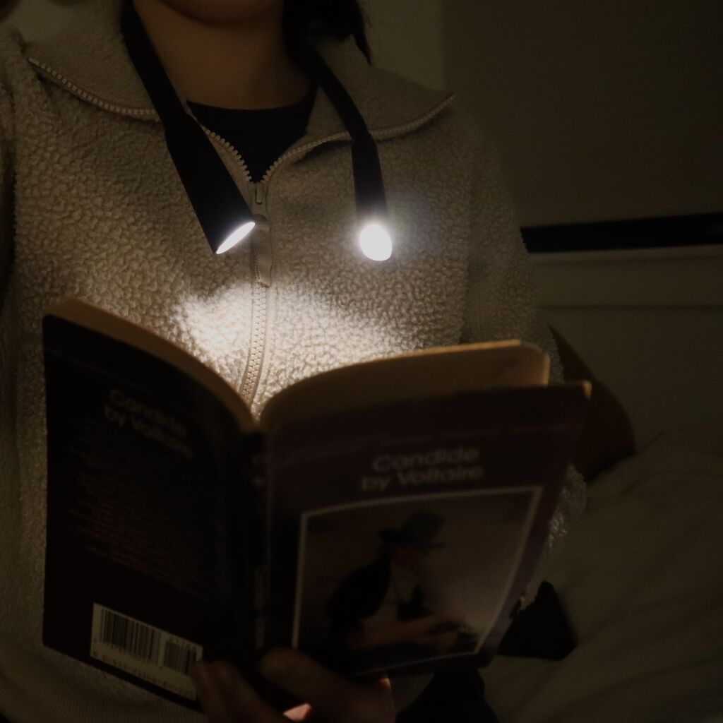 Kikkerland Lampa na čítanie