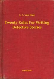 Kniha Twenty Rules For Writing Detective Stories - Van Dine S. S.