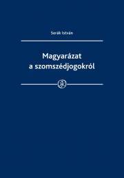 Kniha Magyarázat a szomszédjogokról - Serák István
