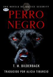 Kniha Perro Negro - Bilderback T. M.